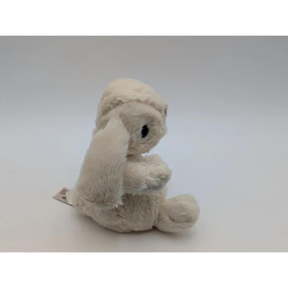 Dilly Dudu Rabbit Plush Bunny 6‎ Inch Cream Stuffed Animal Toy